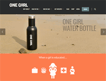 Tablet Screenshot of onegirl.org.au